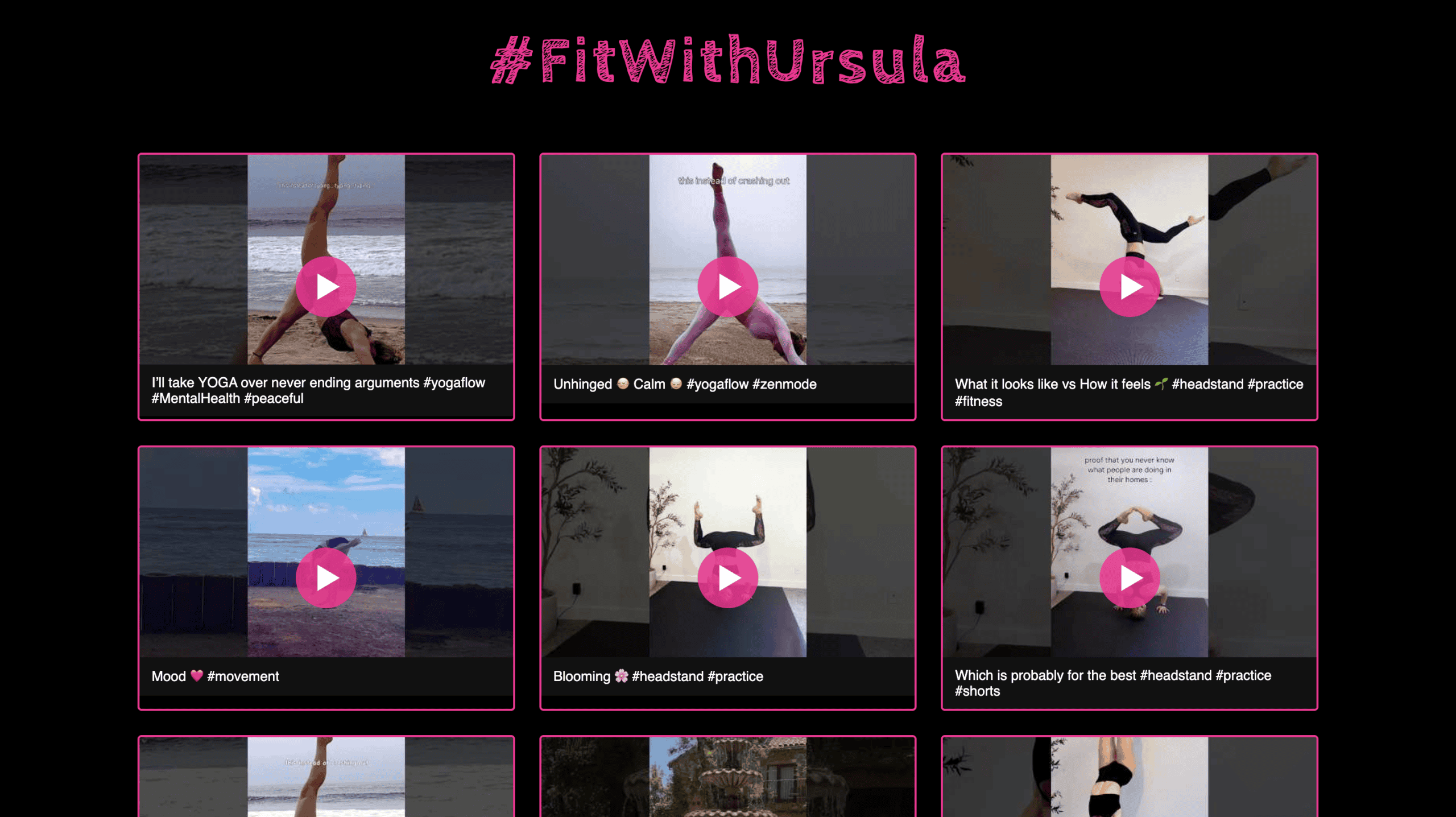 Russell Cariso performing yoga poses on the beach and indoors for fitness and mindfulness.